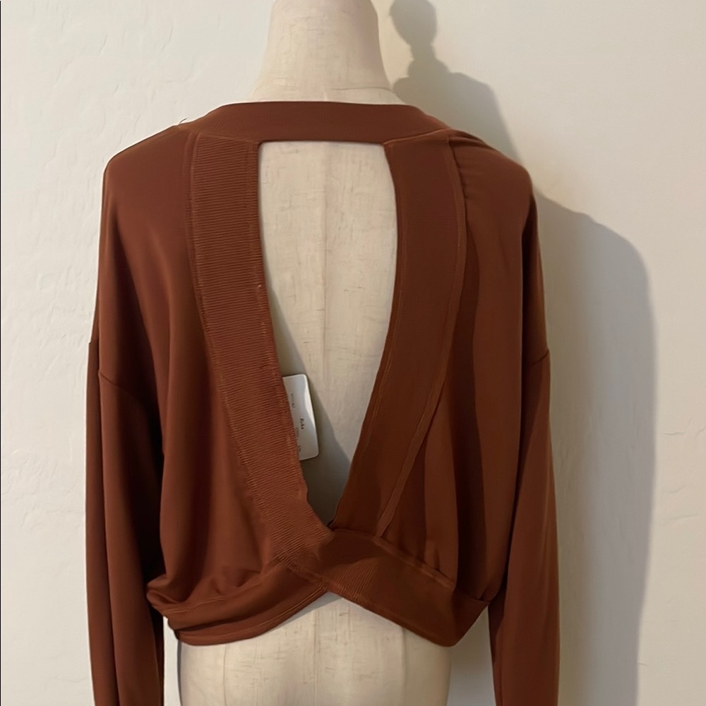 Project Social T Hot Shot Open-Back Sweatshirt